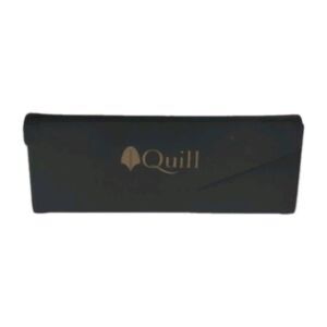 Quill Eyewear Eyeglass / Sunglass Hard Case Magnetic  Closure Black